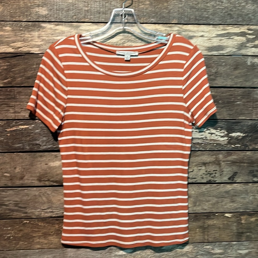 💰BOGO FREE Green Envelope Striped Knit Top - Picture 4 of 6